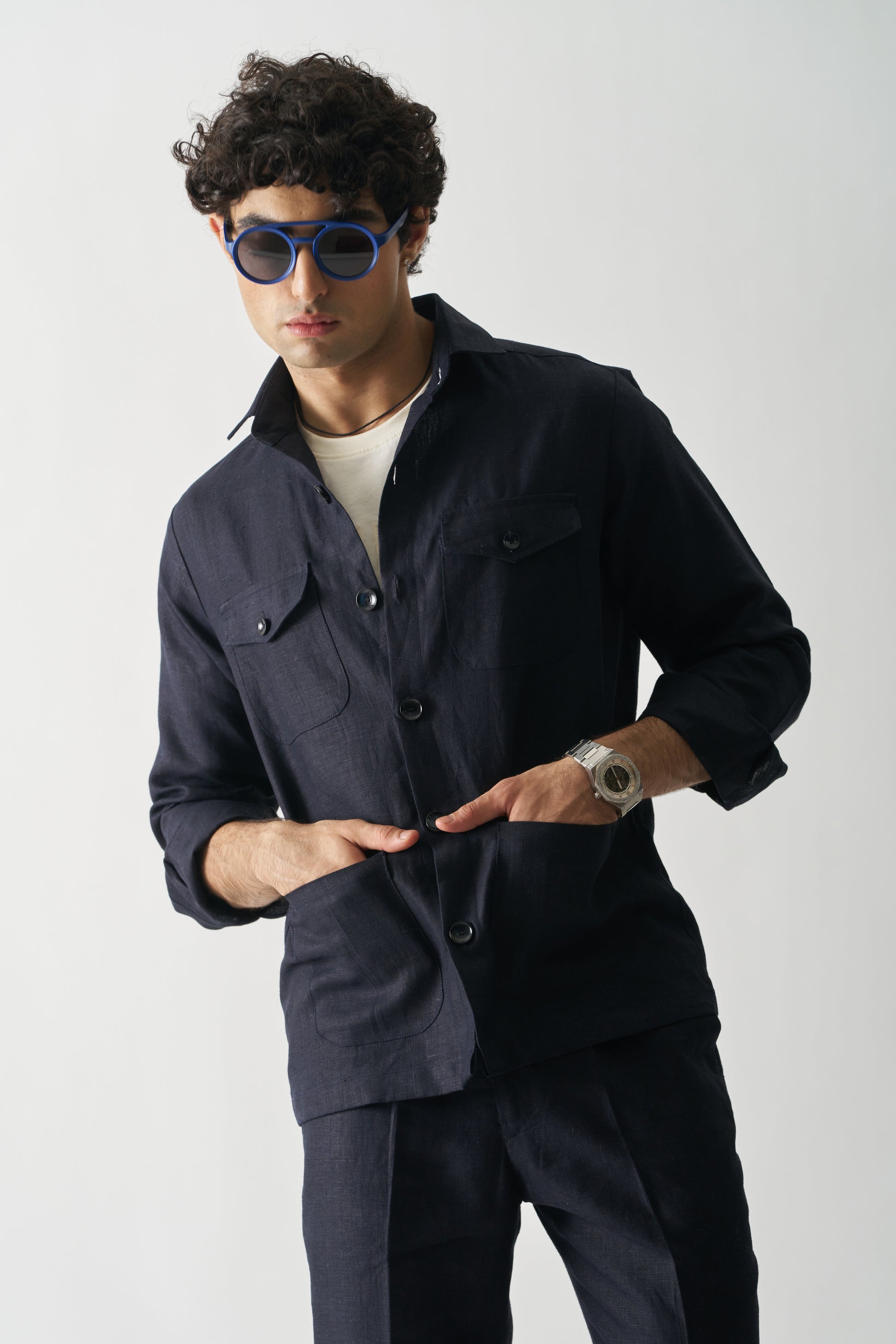 HARBOR BREEZE LINEN JACKET