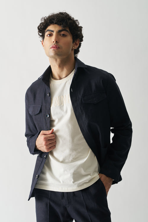 HARBOR BREEZE LINEN JACKET